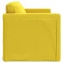 2 in 1 dunkelgelbes Schlafsofa mit Samtboden 122x204x55 cm von , Sofas - Ref: Foro24-353963, Preis: 239,69 €, Rabatt: %