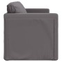 Floor sofa bed 2 in 1 synthetic leather gray 112x174x55 cm by , Sofas - Ref: Foro24-353975, Price: 184,39 €, Discount: %
