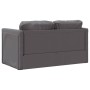Floor sofa bed 2 in 1 synthetic leather gray 112x174x55 cm by , Sofas - Ref: Foro24-353975, Price: 184,39 €, Discount: %