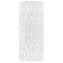 White steel leaf design umbrella stand by vidaXL, umbrella stands - Ref: Foro24-246803, Price: 40,32 €, Discount: %