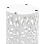 Paragüero diseño de hojas acero blanco de vidaXL, Paragüeros - Ref: Foro24-246803, Precio: 40,32 €, Descuento: %