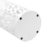 Schirmständer im Blattdesign aus weißem Stahl von vidaXL, Schirmständer - Ref: Foro24-246803, Preis: 40,32 €, Rabatt: %