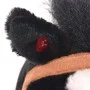 Black plush standing toy horse by vidaXL, Stuffed animals - Ref: Foro24-91310, Price: 94,63 €, Discount: %