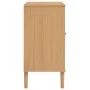 SENJA sideboard rattan look brown pine wood 80x40x80 cm by , Sideboards - Ref: Foro24-358037, Price: 103,62 €, Discount: %