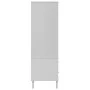 Armario SENJA aspecto de ratán madera pino blanco 90x55x175 cm de , Armarios roperos - Ref: Foro24-358035, Precio: 402,98 €, ...