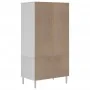 Armario SENJA aspecto de ratán madera pino blanco 90x55x175 cm de , Armarios roperos - Ref: Foro24-358035, Precio: 402,98 €, ...