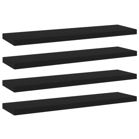Regalböden 4 Stück schwarzes Sperrholz 40x10x1,5cm von , Regale - Ref: Foro24-805124, Preis: 16,18 €, Rabatt: %