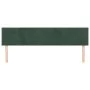 Kopfteile 2 Einheiten aus dunkelgrünem Samt 80x5x78/88 cm von , Kopf- und Fußteile - Ref: Foro24-346169, Preis: 64,52 €, Raba...