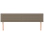 Kopfteile 2 Einheiten taupegrauer Stoff 80x5x78/88 cm von , Kopf- und Fußteile - Ref: Foro24-346162, Preis: 70,16 €, Rabatt: %