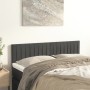 Cabeceros 2 unidades terciopelo gris oscuro 72x5x78/88 cm de , Cabeceros y pies de cama - Ref: Foro24-346251, Precio: 52,45 €...