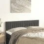 Kopfteile 2 Einheiten dunkelgrauer Samt 72x5x78/88 cm von , Kopf- und Fußteile - Ref: Foro24-346251, Preis: 59,59 €, Rabatt: %
