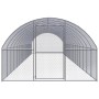Galvanized steel outdoor chicken coop 3x16x2 m by , Cages and habitats for small animals - Ref: Foro24-3095469, Price: 1,00 €...
