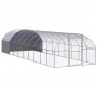 Outdoor galvanized steel chicken coop 3x10x2 m by , Cages and habitats for small animals - Ref: Foro24-3095476, Price: 623,90...