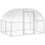 Outdoor galvanized steel chicken coop 3x10x2 m by , Cages and habitats for small animals - Ref: Foro24-3095476, Price: 623,90...