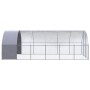 Gallinero de exterior de acero galvanizado 3x6x2 m