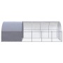 Gallinero de exterior de acero galvanizado 3x6x2 m