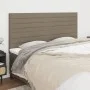Cabeceros 4 unidades tela gris taupe 80x5x78/88 cm de , Cabeceros y pies de cama - Ref: Foro24-3116482, Precio: 129,88 €, Des...