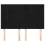 Cabeceros 4 unidades terciopelo negro 72x5x78/88 cm de , Cabeceros y pies de cama - Ref: Foro24-3116620, Precio: 97,47 €, Des...