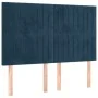 Kopfteile 4 Einheiten dunkelblauer Samt 72x5x78/88 cm von , Kopf- und Fußteile - Ref: Foro24-3116622, Preis: 112,84 €, Rabatt: %