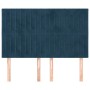 Cabeceros 4 unidades terciopelo azul oscuro 72x5x78/88 cm de , Cabeceros y pies de cama - Ref: Foro24-3116622, Precio: 95,38 ...