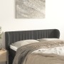 Kopfteil aus dunkelgrauem Samt, 147 x 23 x 78/88 cm von , Kopf- und Fußteile - Ref: Foro24-3117431, Preis: 73,34 €, Rabatt: %