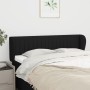 Cabecero de tela negro 147x23x78/88 cm de , Cabeceros y pies de cama - Ref: Foro24-3117382, Precio: 66,20 €, Descuento: %