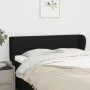 Kopfteil aus schwarzem Stoff, 147 x 23 x 78/88 cm von , Kopf- und Fußteile - Ref: Foro24-3117382, Preis: 66,80 €, Rabatt: %