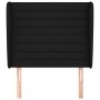 Headboard with black fabric ears 83x23x118/128 cm by , Headboards and footboards - Ref: Foro24-3118072, Price: 82,79 €, Disco...