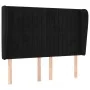Headboard with black velvet ears 147x23x118/128 cm by , Headboards and footboards - Ref: Foro24-3118244, Price: 114,79 €, Dis...