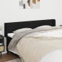 Kopfteil aus schwarzem Stoff, 163 x 16 x 78/88 cm von , Kopf- und Fußteile - Ref: Foro24-3118916, Preis: 74,26 €, Rabatt: %