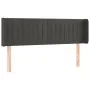 Cabecero de terciopelo gris oscuro 147x16x78/88 cm de , Cabeceros y pies de cama - Ref: Foro24-3119055, Precio: 71,73 €, Desc...