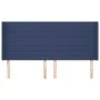 Headboard with blue fabric ears 163x16x118/128 cm by , Headboards and footboards - Ref: Foro24-3119732, Price: 111,30 €, Disc...