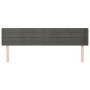 Kopfteil aus dunkelgrauem Samt, 163 x 16 x 78/88 cm von , Kopf- und Fußteile - Ref: Foro24-3118963, Preis: 72,68 €, Rabatt: %