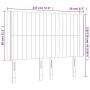 Hellgraues Samtkopfteil mit LED 147x16x118/128 cm von , Kopf- und Fußteile - Ref: Foro24-3124334, Preis: 135,54 €, Rabatt: %