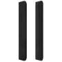 Cabecero con LED de terciopelo negro 163x16x118/128 cm de , Cabeceros y pies de cama - Ref: Foro24-3124244, Precio: 126,32 €,...