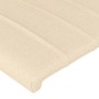 Kopfteil aus cremefarbenem Stoff mit LED 83x16x118/128 cm von , Kopf- und Fußteile - Ref: Foro24-3124265, Preis: 80,34 €, Rab...