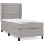 Boxspringbett mit hellgrauer Stoffmatratze 80x200 cm von , Betten und Lattenroste - Ref: Foro24-3127997, Preis: 327,38 €, Rab...