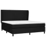 Box spring bed with black fabric mattress 160x200 cm by , Beds and slatted bases - Ref: Foro24-3128135, Price: 599,60 €, Disc...