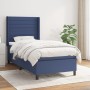 Boxspringbett mit blauer Stoffmatratze 80x200 cm von , Betten und Lattenroste - Ref: Foro24-3131471, Preis: 353,22 €, Rabatt: %