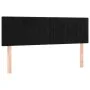 Box spring bed with mattress and LED black velvet 140x190 cm by , Beds and slatted bases - Ref: Foro24-3134521, Price: 410,99...