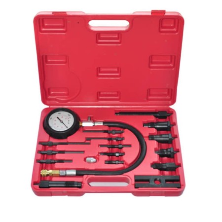 17-teiliges Kompressionstester-Set für Dieselmotoren von vidaXL, Motorteile für Kraftfahrzeuge - Ref: Foro24-210004, Preis: 6...