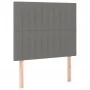 Boxspringbettmatratze und LED-Leuchten dunkelgrauer Stoff 80x200 cm von , Betten und Lattenroste - Ref: Foro24-3135550, Preis...