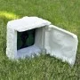 Garden plug 4 slots waterproof resin white by vidaXL, wall sockets - Ref: Foro24-40589, Price: 43,75 €, Discount: %