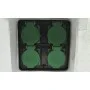 Gartenstecker 4 Steckplätze wasserfest aus Kunstharz weiß von vidaXL, Steckdosen - Ref: Foro24-40589, Preis: 43,75 €, Rabatt: %