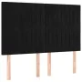 Box spring bed with mattress and LED black velvet 140x190 cm by , Beds and slatted bases - Ref: Foro24-3136241, Price: 461,26...