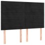 Box spring bed with black velvet mattress 140x190 cm by , Beds and slatted bases - Ref: Foro24-3137901, Price: 475,65 €, Disc...
