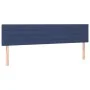 Box spring bed with blue fabric mattress 160x200 cm by , Beds and slatted bases - Ref: Foro24-3140151, Price: 465,03 €, Disco...