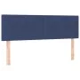 Box spring bed with blue fabric mattress 140x190 cm by , Beds and slatted bases - Ref: Foro24-3140215, Price: 443,62 €, Disco...