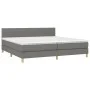 Boxspringbett mit dunkelgrauer Stoffmatratze 200x200 cm von , Betten und Lattenroste - Ref: Foro24-3140802, Preis: 565,31 €, ...
