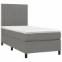 Box spring bed with dark gray fabric mattress 80x200 cm by , Beds and slatted bases - Ref: Foro24-3141890, Price: 349,57 €, D...